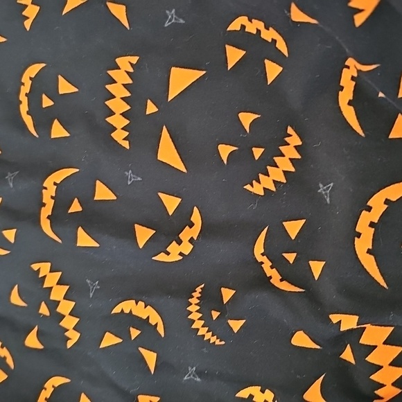 Halloween Pumpkin Print Leggings - Picture 5 of 5